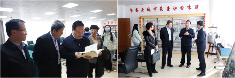 中华全国总工会资产管理部部长李庆堂 莅临tyc5997太阳集团首页调研