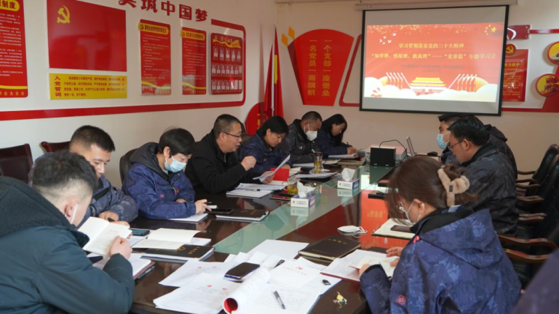 物产汽贸党支部召开&ldquo;知学理、悟原理、践真理&rdquo; &mdash;&mdash;党章篇&rdquo;专题学习会