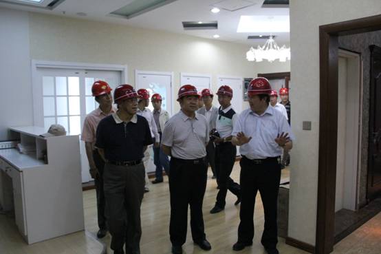 青海省经济委员会党组书记、主任，省国资委  党委副书记、副主任吴海昆实地考察tyc5997太阳集团首页重点项目