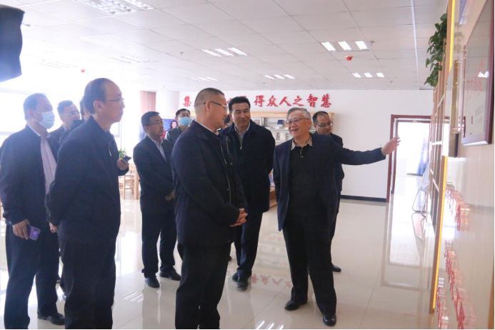 青海省副省长刘涛一行莅临tyc5997太阳集团首页调研